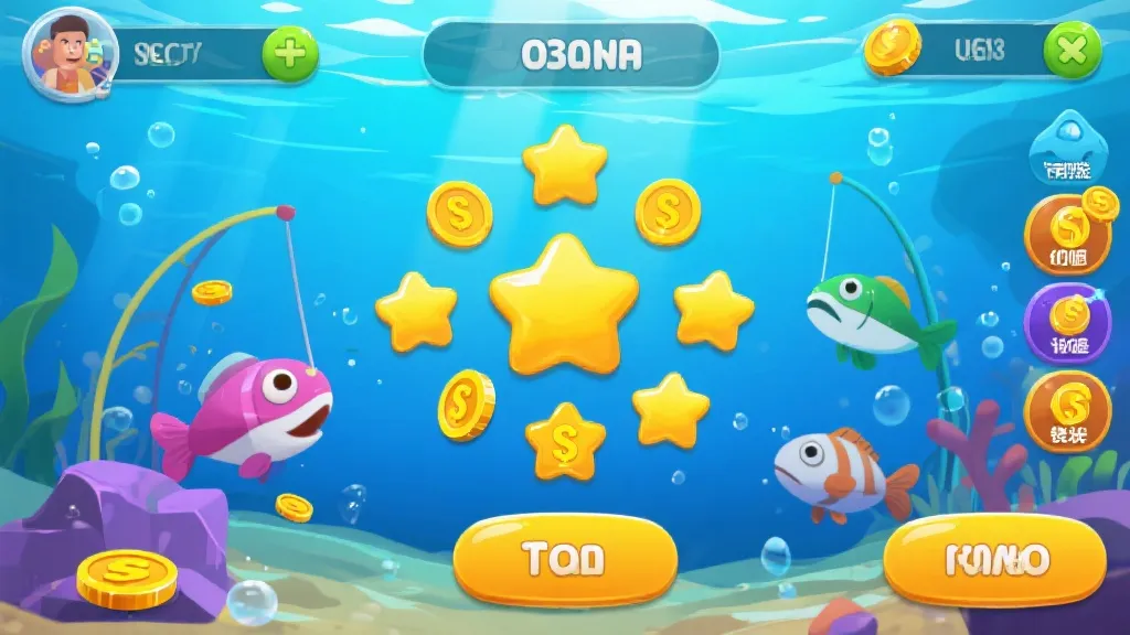 捕鱼大作战游戏场景演示