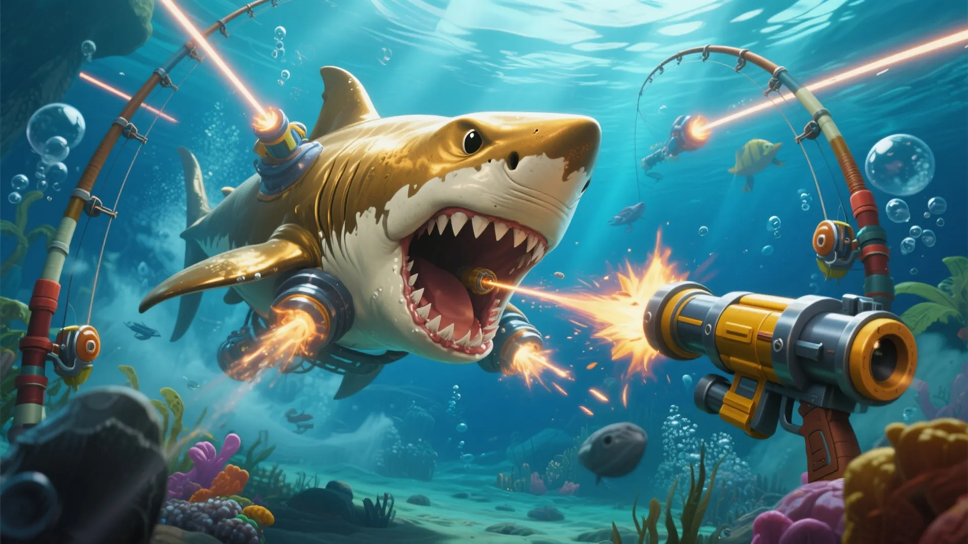 捕鱼大作战 游戏场景